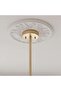Ravelo 8-light G9 Opal Glass Pendant Lamp 74x123cm - Golden Bronze - 4