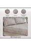 Luxe Meadow Paisley King Fitted Sheet 180x200+33cm - Beige - 5