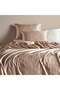 Luxury Mulberry Silk 3-piece King Duvet Cover Set 230x220cm - Beige - 2