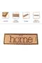 Home Printed Black Line Doormat 25x75cm - Natural - 6