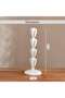Altay Resin Shell Candle Holder 14x14x35.7cm - White - 7