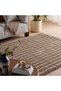 Oren Supersoft Faux Fur Rug 120x160cm - Taupe