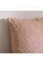 Blair Quilted Cushion Cover 45x45cm - Beige - 2