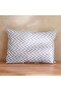 Shadow Line Printed Water Repellant Outdoor Filled Cushion 45x33cm - Grey