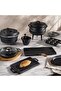 Ferric Cast Iron Barbeque Pot 4.3l -black - 4