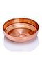 Copper Hawan Kund Agnihotra Set of 5 Item (Agnihotra Pot + Stand + Fork + Spoon + Dish) - 4