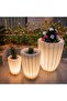 Modern Planter Set 3 Pieces LED