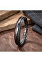 Name Written Black Titanium Plate Multi Black D Leather Men's Bracelet 14229 31834B28D10 - 21 cm - 3