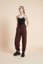 Solid Sweatpants with Drawstring Waist - 3