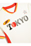 Tokyo Printed Short Sleeve V-Neck Sports T-Shirt - 4