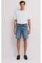 M0421039 Lisbon Street Smoke Jean Shorts Men's Shorts - 4