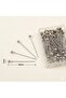 50 Pieces Glass Headed Bulk Needles 100 Pieces Silver Turban Scarf Hijab Shawl Wedding Nikah Engagement Henna Circumcision