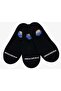 S2520314 U No Show 3 Pack 3 Pieces-Each Unisex Socks Black