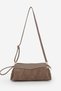 Women's Wicker Look Clutch & Portfolio Hand and Shoulder Bag with Internal Pocket Amarte Mink - 5