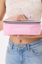 Luna Makeup Bag Set 3-Piece Cosmetic Care Organizer Pink - 7