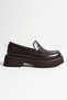 Women's Daily Bitter Brown Loafer Shoes Tr10Ms02B - 7