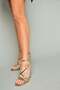 S569815334 Gold Mirror Thin Heeled Women's Evening Dress Shoes - 2