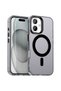 Husă pentru iPhone 16 - CandyCase MagSafe - Negru