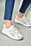 S 973413104   White fabric sneakers - 2