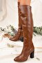 Tan Women's Boots A654018009 - 3