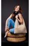 Straw and Suede Leather Women's Daily Shoulder Bag