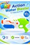 Water Gun Toy for Kids with Large Capacity Tank – Long Range Blaster for Outdoor Summer Pool & Beach Play