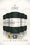 Coco • Dark Green • 5-Pack × 100 Gr / 125 m • 2 mm • Glitter, Cotton Thread • Bag, Accessories