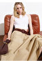 Short Blouse with Tie Detail on the Back - 7