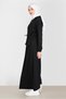 Hooded Zippered Two Skirt Tracksuit Set - 42848 - 2