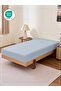 1 Pcs Single Fitted Sheet 90x200 cm | OEKO-TEX Brushed Microfiber, Deep Pocket - 2