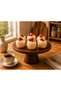 Wooden Leg Cake Presentation Stand Ø25X12 cm - 4