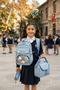 Waddell Licensed Twill Fabric Logo Cover School Backpack, Thermal Lunch Bag and Pen Holder