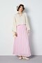 Yues Vual Fringed Skirt Pink 29062 - 2