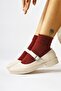 Vivy Cream, Beige Round Toe Single Strap Women's Casual Shoes - 2