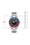 LUMINA DATE JUST Men's Analog Black Dial Watch - T24006-SBSB - 6