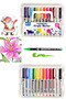 Art-X Pro Art Brush Tip Acrylic Marker Set of 12