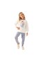 Girl's Cream Tracksuit Set - 7