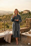 Boucle Bathrobe, Shawl Collar Bathrobe, 100% Cotton Women's / Men's Unisex Bathrobe