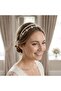 Fully Handmade Crystal Stone Stylish and Elegant Engagement Henna and Bindall Crown and Hair Accessory - 3
