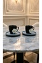 Floral Detailed Coffee Cup Set of 2 – Coffee Cup & Saucer - 2