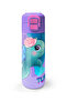 Kids Light Pink Blue Turtle Patterned Steel Thermos with Straw and Direct Drinking 500 ml 31808 - 7