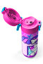 Kids Cat Dog Patterned Steel Thermos with Straw and Direct Drinking 500 ml 31810 - 3