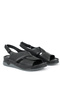 , Women's Genuine Leather Sandals 1611008Zm27 Black - 4
