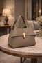 Olive Green Modern Design Women's Clutch Bag |   Olive Green T8308 - 4