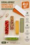 4-Piece Vacuum Food Storage Container Legume Container Refrigerator Organizer 4X1400Ml