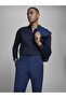 Men's Parma Premium Long Sleeve Navy Blue Shirt-12097662 - 8