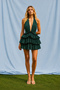 Bellano Sparkle Green Dress