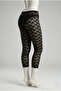 5 Pieces Women's Lace Lycra Long Tights - 2