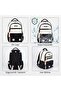 Ultra Light Premium Water-Resistant Unisex Middle and High School Backpack with Accessories and Hidden Back Pocket - 6
