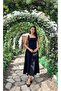 Thick Straps Square Neck Tie Back Double Dress - 4